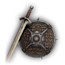 Studded Sword and Shield