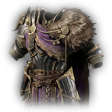 Black Iris Breastplate